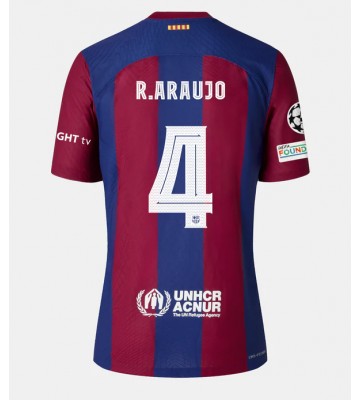 Barcelona Ronald Araujo #4 Hemmatröja Kvinnor 2023-24 Kortärmad